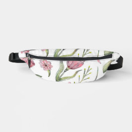 Spring Flower 2-zijdige print Fanny-Pack Heuptasje