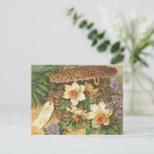 "Spring Flower Basket"  Briefkaart (Staand voorkant)