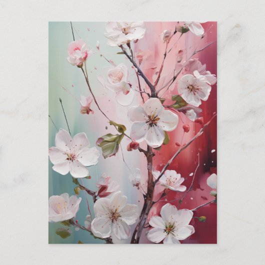 Spring Flower Blossoms Briefkaart (Voorkant)