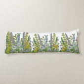 Spring Flower Body kussen Hoesjes geborduurd (Achterkant)