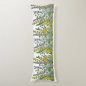 Spring Flower Body kussen Hoesjes geborduurd (Voorkant Verticaal)