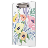 Spring Flower Bouquet |  bloemen Waterverf Klembord (Links)