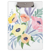 Spring Flower Bouquet |  bloemen Waterverf Klembord (Voorkant)