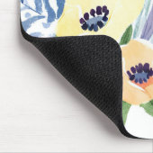 Spring Flower Bouquet |  bloemen Waterverf Muismat (Hoek)