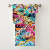 Spring Flower Bouquet - Edelweiss Festers Bad Handdoek (Insitu)