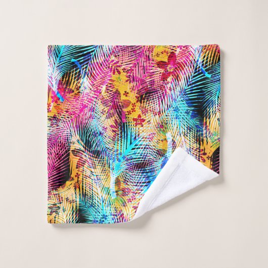 Spring Flower Bouquet - Edelweiss Festers Bad Handdoek (Wasdoekje)