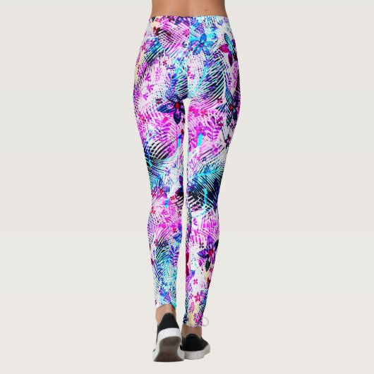 Spring Flower Bouquet - Edelweiss Festers Leggings (Achterkant)