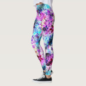 Spring Flower Bouquet - Edelweiss Festers Leggings (Links)