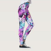 Spring Flower Bouquet - Edelweiss Festers Leggings (Rechts)
