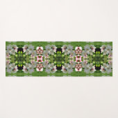 Spring Flower Crabapple Blossoms Abstract Yogamat (Voorkant (horizontaal))