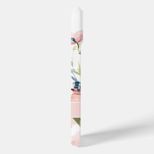 Spring Flower Design met naam Case-Mate iPhone Case (Achterkant / Rechts)