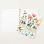 Spring Flower Design met naam Planner (Display)