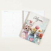 Spring Flower Design met naam Planner (Display)