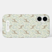 Spring Flower Fawns Patroon Case-Mate iPhone Case (Achterkant (horizontaal))