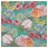 Spring Flower Garden Pattern Stof (Swatch)