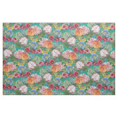 Spring Flower Garden Pattern Stof (Fat Quarter)