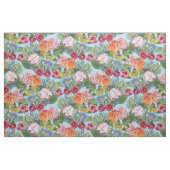Spring Flower Garden Pattern Stof (Fat Quarter)