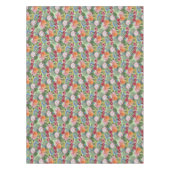 Spring Flower Garden Pattern Tafelkleed (Voorkant)