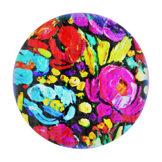 "Spring Flower" (Lentevloer) — Koop nu Snijplank (Voorkant)