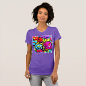 "Spring Flower" (Lentevloer) — Koop nu T-shirt (Voorkant volledig)