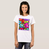 "Spring Flower" (Lentevloer) — Koop nu T-shirt (Voorkant volledig)