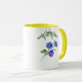 Spring Flower Mok - "Spring Brengt Hoop" Ontwerp (Voorkant rechts)