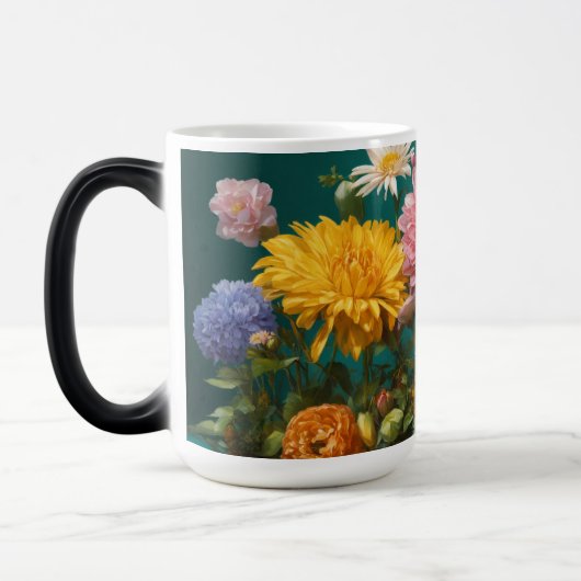 Spring flower mugs magische mok (Links)