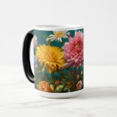Spring flower mugs magische mok (Voorkant links)