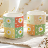 Spring Flower Pastel Cute Fun  Koffiemok
