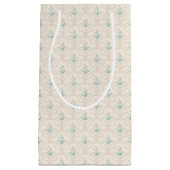 Spring flower pattern small gift bag klein cadeauzakje (Voorkant)