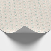 Spring flower pattern Wrapping Paper Cadeaupapier (Hoek)