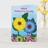 Spring Flower Photo Lijst for Mothering Sunday Kaart (Gele Bloem)