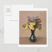 Spring Flowers, 1869 (olie op canvas) Briefkaart (Voorkant / Achterkant)