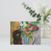 Spring Flowers, 1928, door Suzanne Valadon Briefkaart (Staand voorkant)