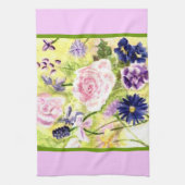 Spring Flowers American MoJo Kitchen Towel Theedoek (Verticaal)