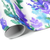 Spring Flowers and Bees Wrapping Paper Cadeaupapier (Rol Hoek)