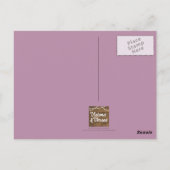 Spring Flowers and Jesus Inspiron Postcard Briefkaart (Achterkant)