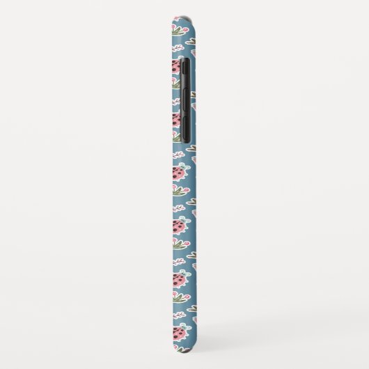 Spring Flowers and Ladybug Pattern Case-Mate iPhone Case (Achterkant/links)