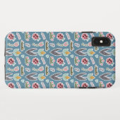 Spring Flowers and Ladybug Pattern Case-Mate iPhone Case (Achterkant (horizontaal))
