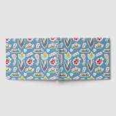 Spring Flowers and Ladybug Pattern Gastenboek (Volledig)