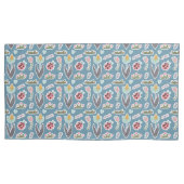 Spring Flowers and Ladybug Pattern Kussensloop (Voorkant)