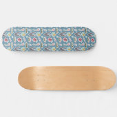 Spring Flowers and Ladybug Pattern Persoonlijk Skateboard (Horizontaal)