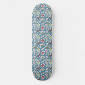 Spring Flowers and Ladybug Pattern Persoonlijk Skateboard (Voorkant)