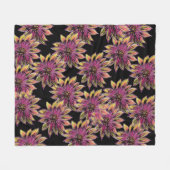Spring Flowers Art Fleece Deken (Voorkant (Horizontaal))