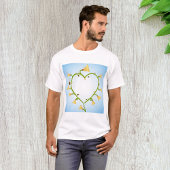 Spring Flowers Art Mannen T-Shirt