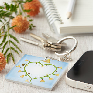 Spring Flowers Art Sleutelhanger