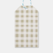 Spring Flowers Baby shower Bedankt Cadeaulabel (Achterkant)