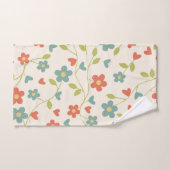 Spring Flowers Bath Towel Set Bad Handdoek (Handdoek)