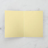 Spring Flowers Birthday Kaart (Binnen)