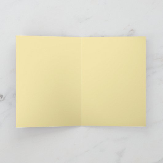 Spring Flowers Birthday Kaart (Binnen)